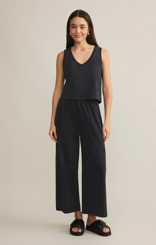 Z SUPPLY SCOUT JERSEY PANT IN BLACK
