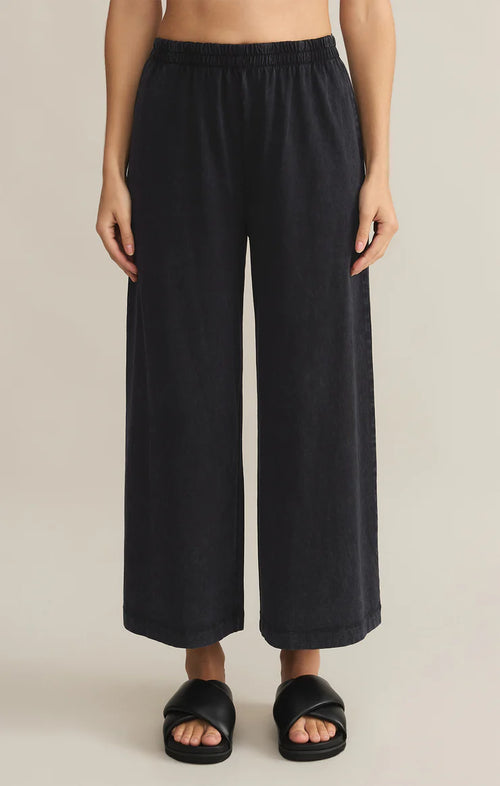 Z SUPPLY SCOUT JERSEY PANT IN BLACK