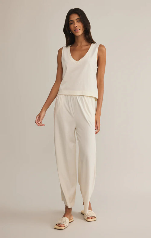 Z SUPPLY SCOUT JERSEY PANT IN SEA SALT