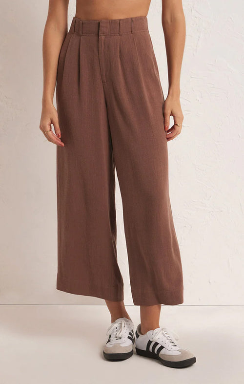 Z SUPPLY FARAH PANT IN WHIPPED MOCHA