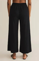 Z SUPPLY SCOUT TEXTURED SLUB PANT IN BLACK