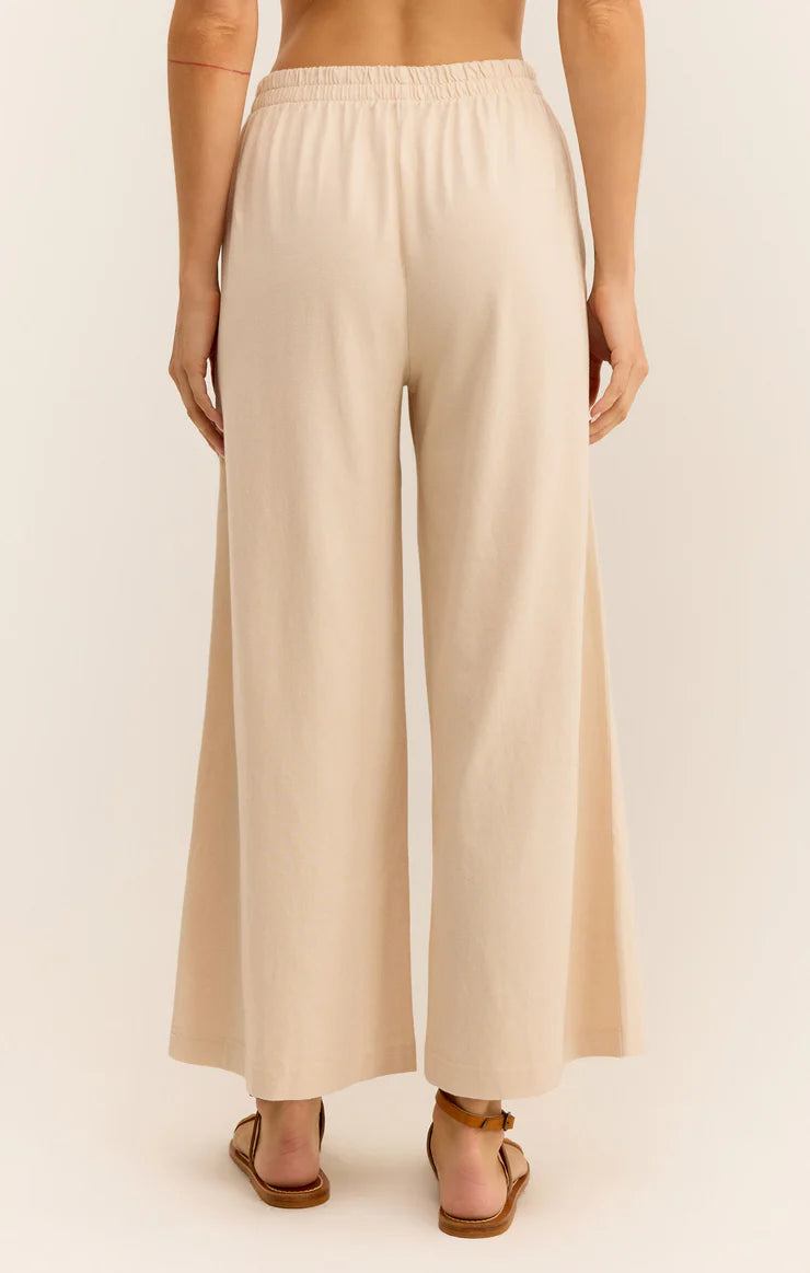 SCOUT COTTON JERSEY PANT IN SANDSHELL