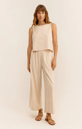 SCOUT COTTON JERSEY PANT IN SANDSHELL