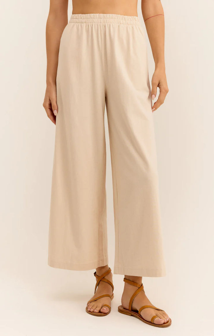 SCOUT COTTON JERSEY PANT IN SANDSHELL