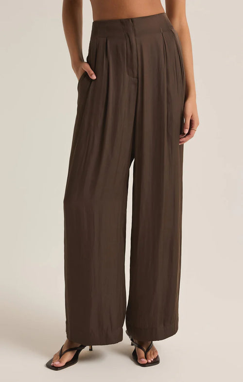 Z SUPPLY LISSE WIDE LEG PANT