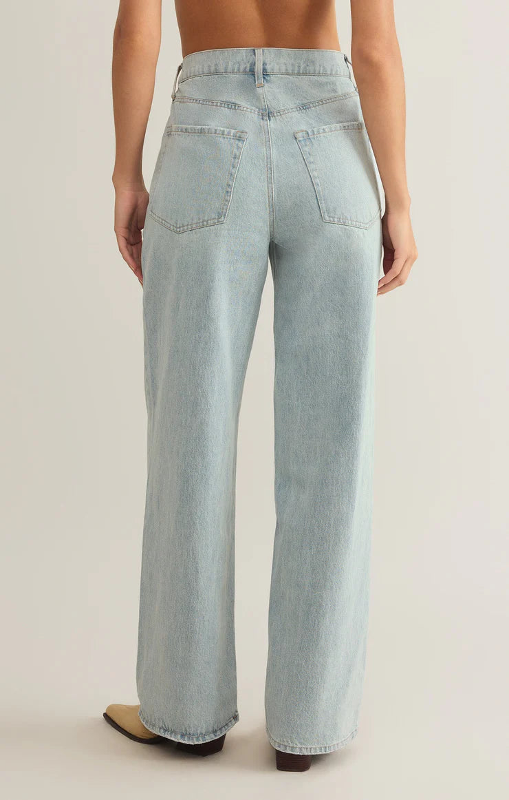 LOU DENIM PANT IN FADED INDIGO