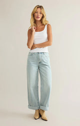 LOU DENIM PANT IN FADED INDIGO