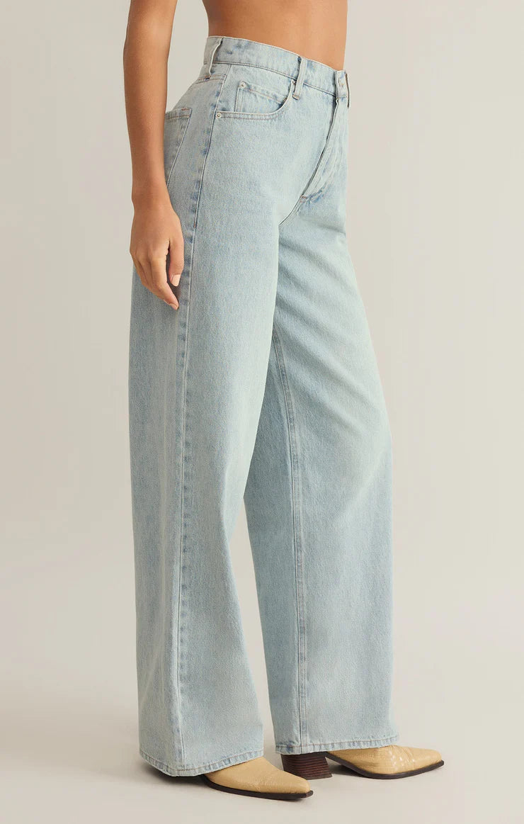 LOU DENIM PANT IN FADED INDIGO
