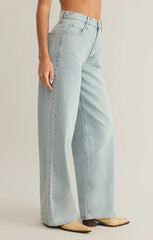 Z SUPPLY LOU DENIM PANT IN FADED INDIGO