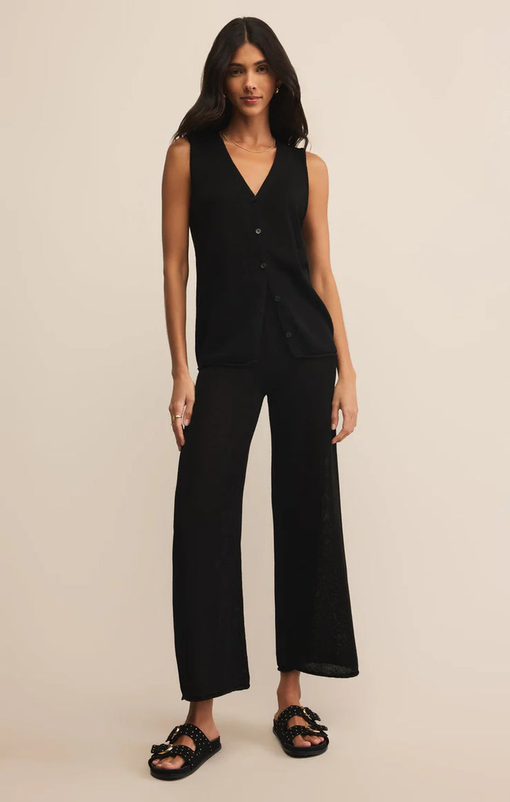 WANDERLUST SWEATER PANT IN BLACK