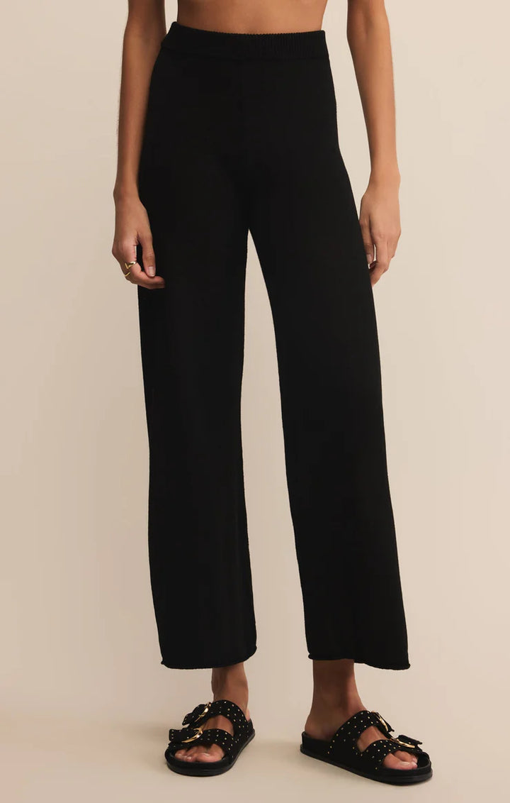 WANDERLUST SWEATER PANT IN BLACK