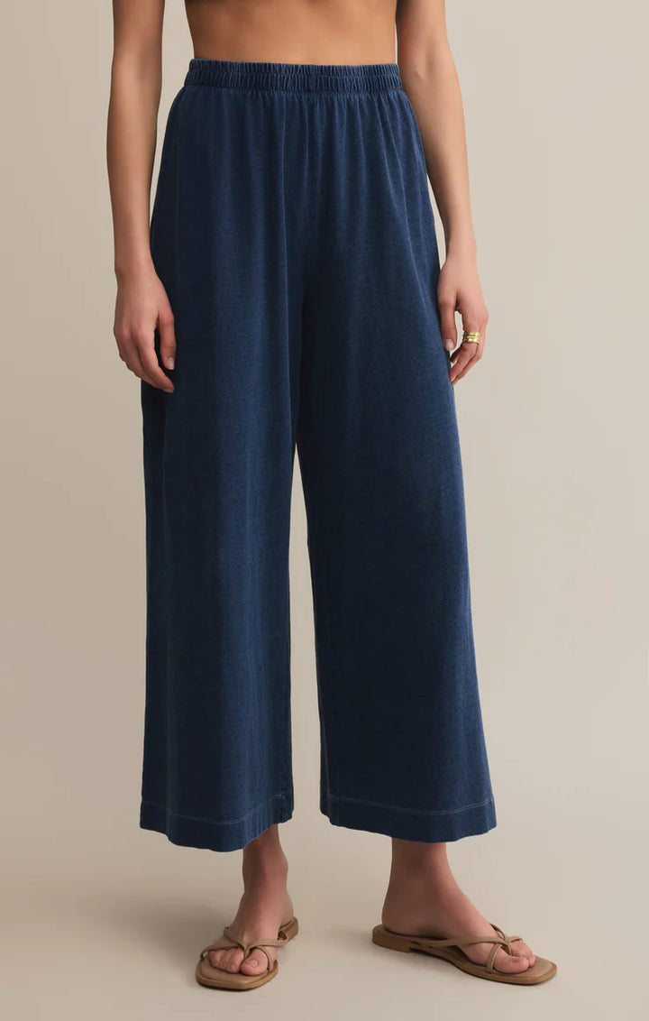 SCOUT DENIM JERSEY PANT IN INDIGO