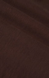 SCOUT LINEN PANT IN CHOCOLATE CHERRY