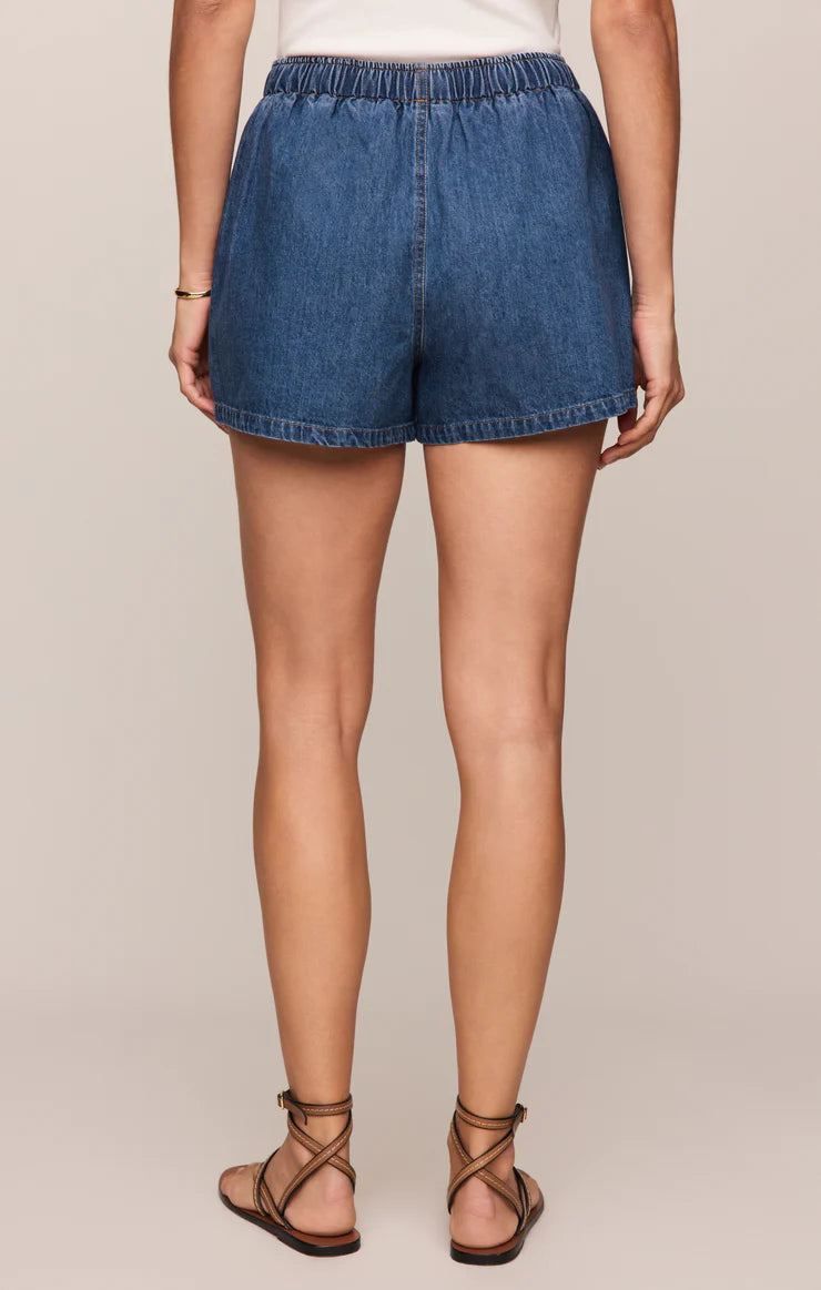 DAYCATION DENIM UTILITY SHORT