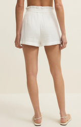 EMORY AIRY GAUZE SHORT IN WHITE