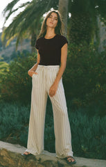 Z SUPPLY CORTEZ LINEN PINSTRIPE PANT
