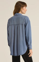 Z SUPPLY COLBIE CHAMBRAY TOP