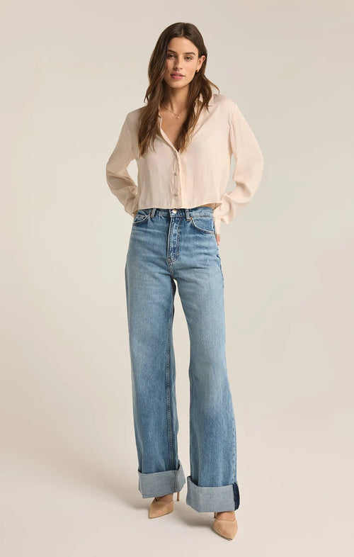 Z SUPPLY SANTE TOP IN SEA SALT