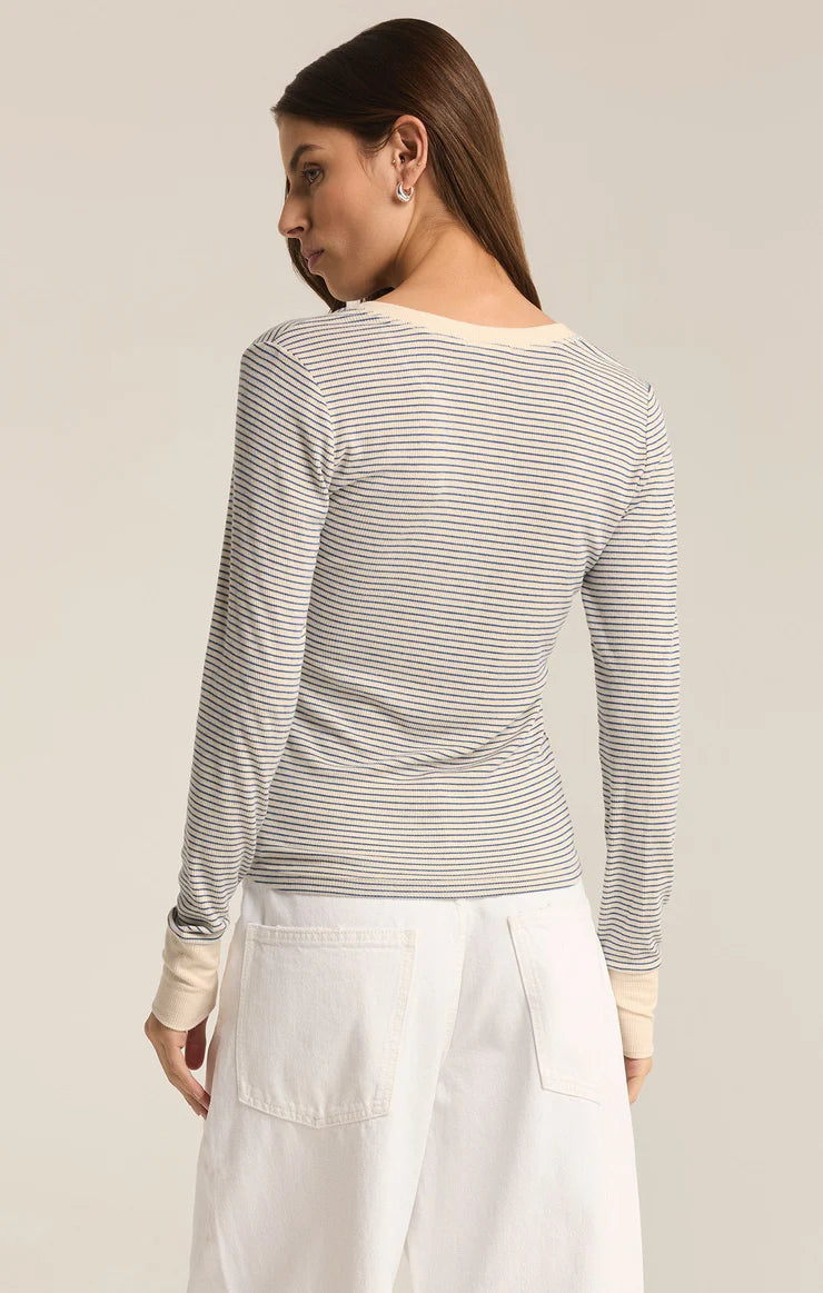 SCARLETT RIB IN STRIPE