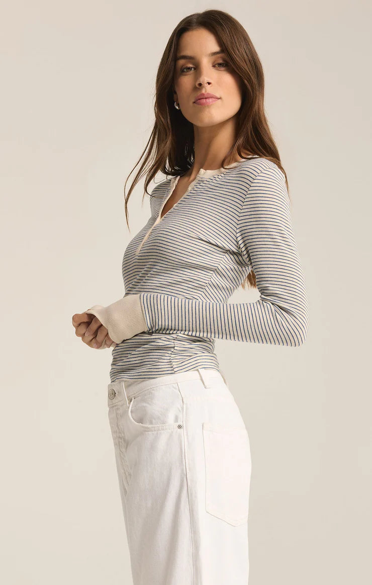 SCARLETT RIB IN STRIPE