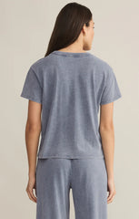 Z SUPPLY GO TO JERSEY DENIM TEE