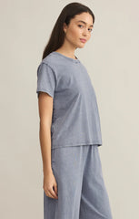 Z SUPPLY GO TO JERSEY DENIM TEE