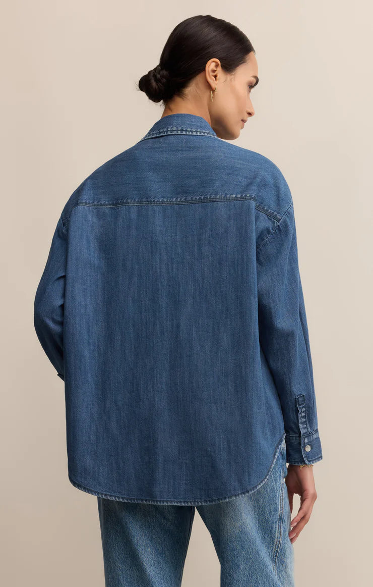 ATWOOD LIGHTWEIGHT DENIM BUTTON UP