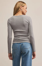 STELLA MODAL RIB HENLEY