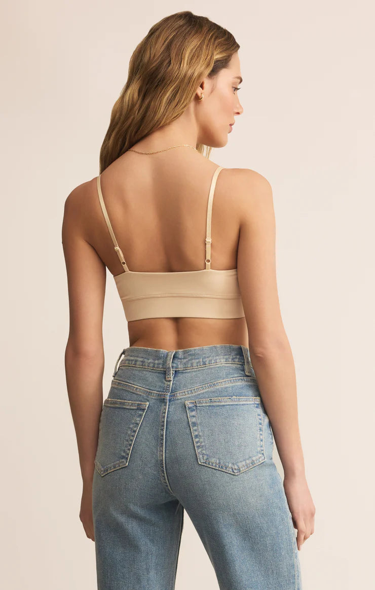 KENDRA SO SMOOTH BRALETTE IN NATURAL TAN