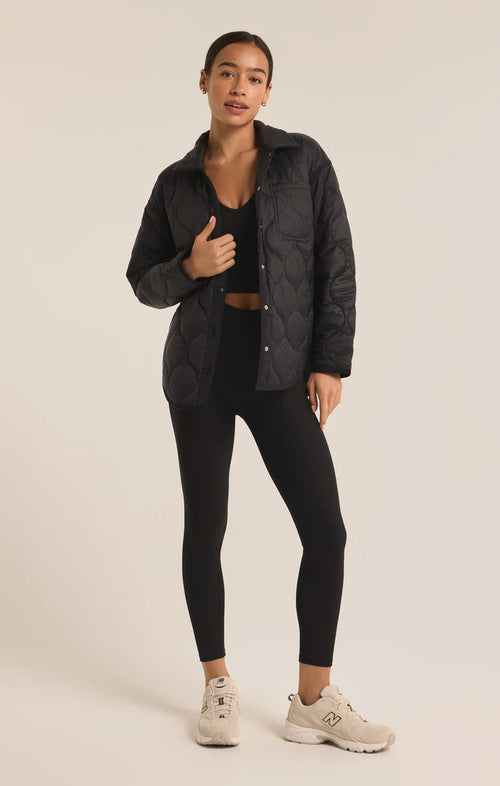Z SUPPLY TIME IS NOW QUILTED JACKET
