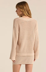 Z SUPPLY KIAMI CROCHET SWEATER