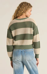 Z SUPPLY BROADBEACH STRIPE SWEATER