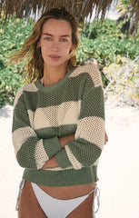 Z SUPPLY BROADBEACH STRIPE SWEATER