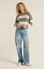 Z SUPPLY BROADBEACH STRIPE SWEATER