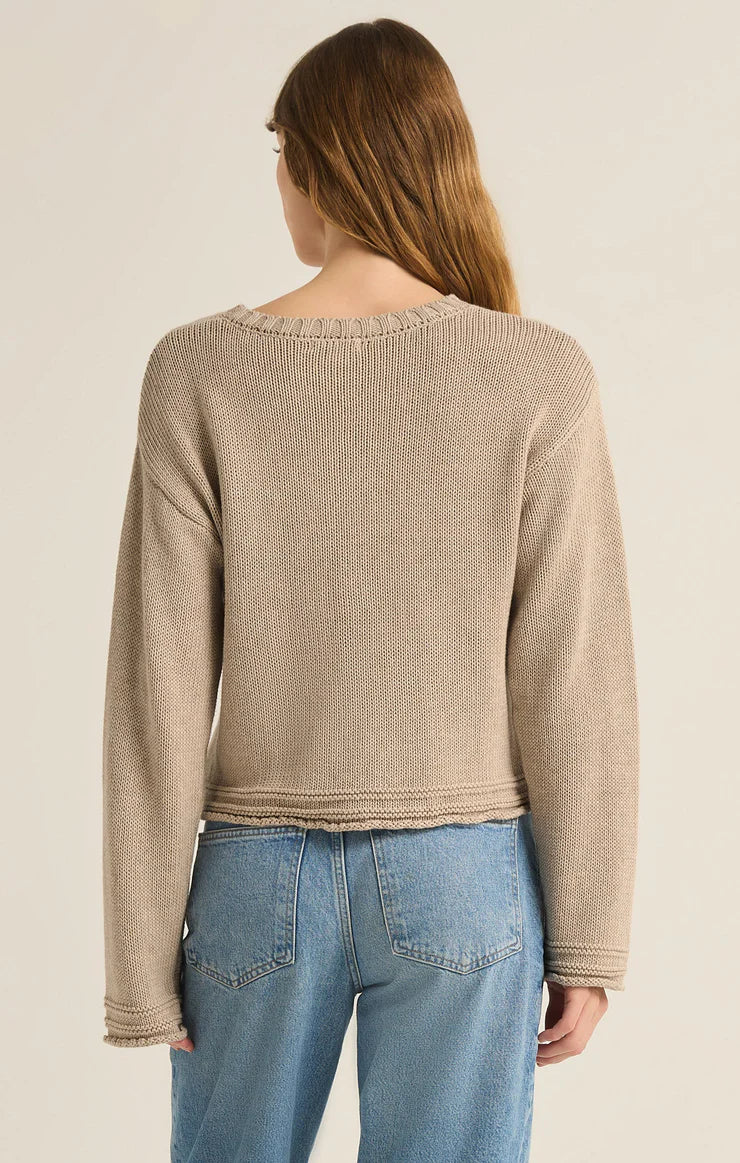 Z SUPPLY EMERSON CROPPED SWEATER