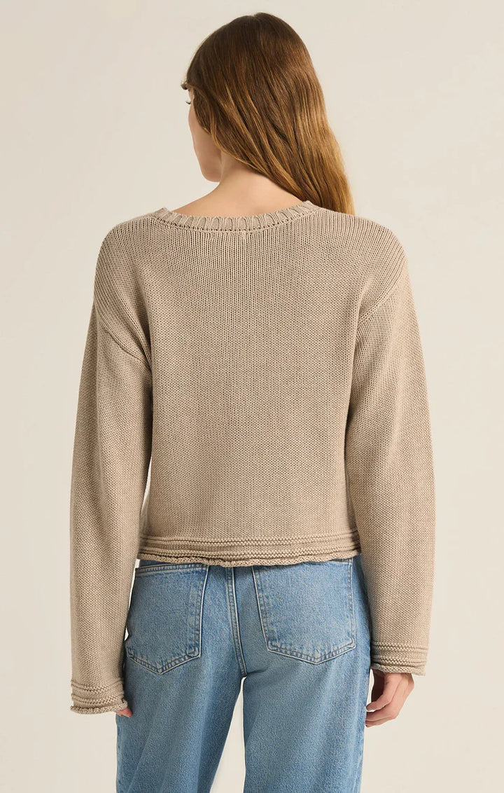 Z SUPPLY EMERSON CROPPED SWEATER
