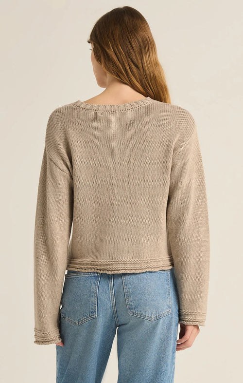 Z SUPPLY EMERSON CROPPED SWEATER