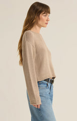 Z SUPPLY EMERSON CROPPED SWEATER