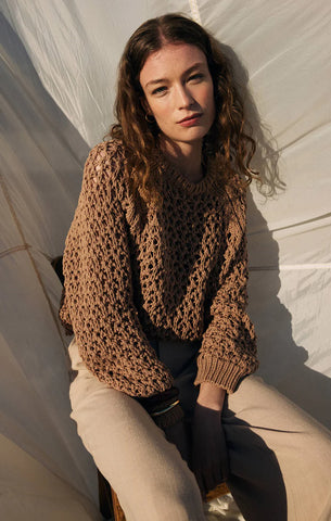Z SUPPLY EMELIE BUTTON UP SWEATER