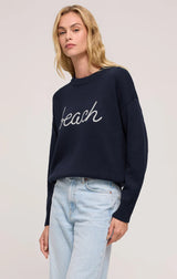 Z SUPPLY BEACH BOYFRIEND SWEATER