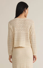 Z SUPPLY CARDI CROCHET TOP