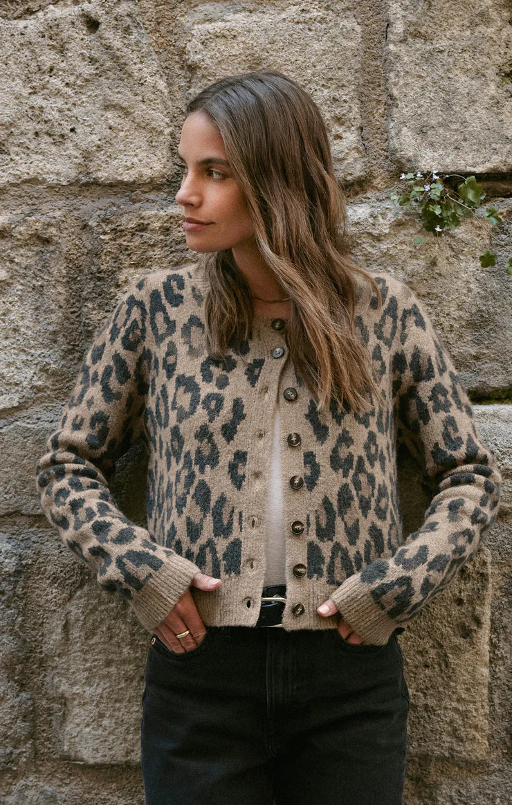 OUTLOOK LEOPARD CARDIGAN