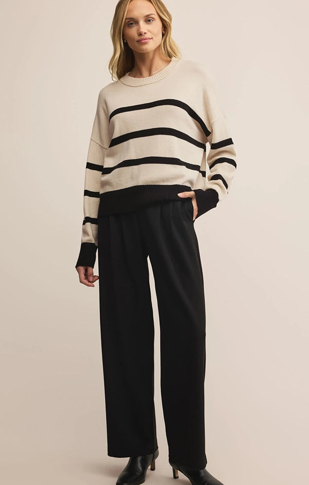 JORDANE STRIPED SWEATER