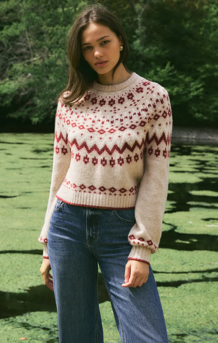 String The Lights Fair Isle Sweater