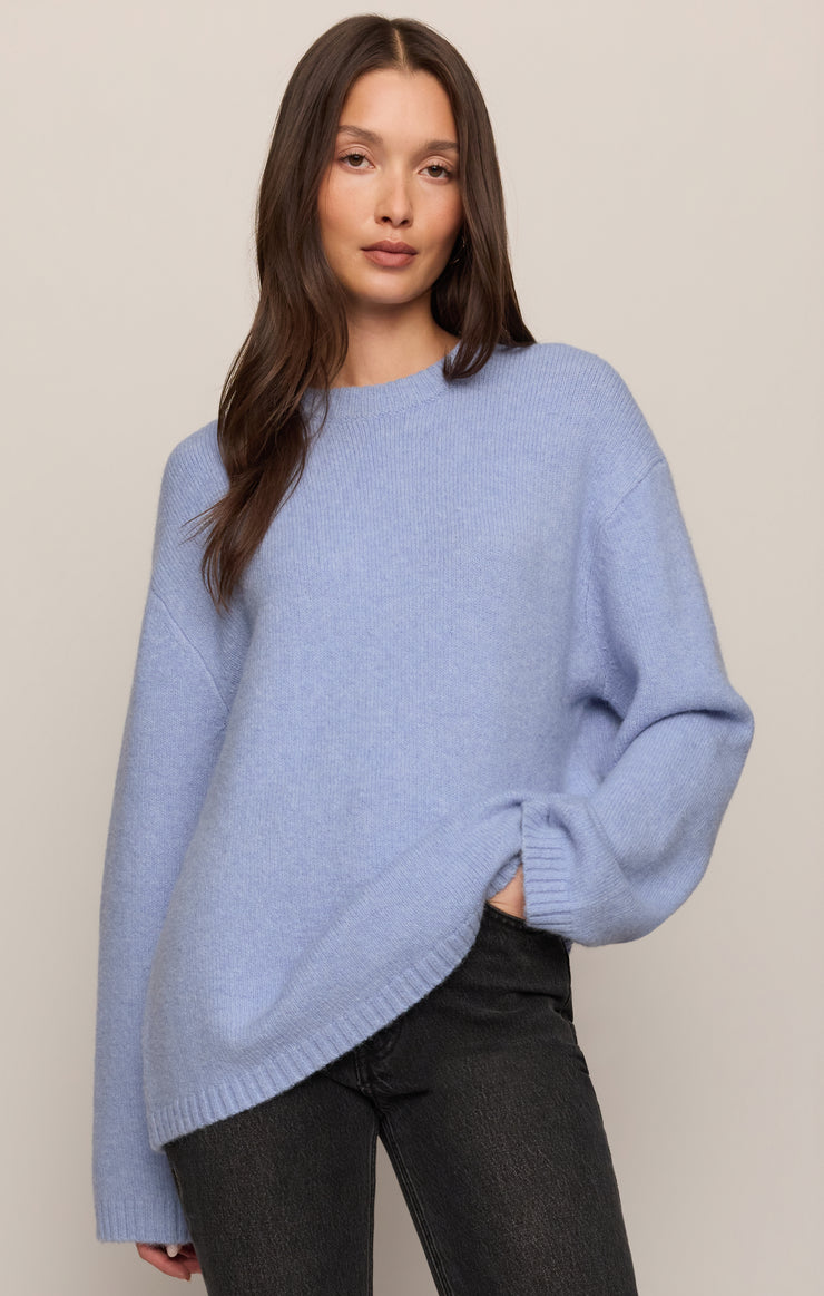 Chill Mode Sweater in Crystal Blue