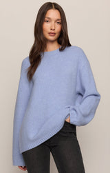 Chill Mode Sweater in Crystal Blue