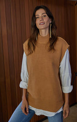 MCKENNA SLEEVELESS KNIT TOP