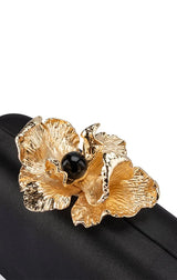 ADELE ORCHID LOCK CLUTCH