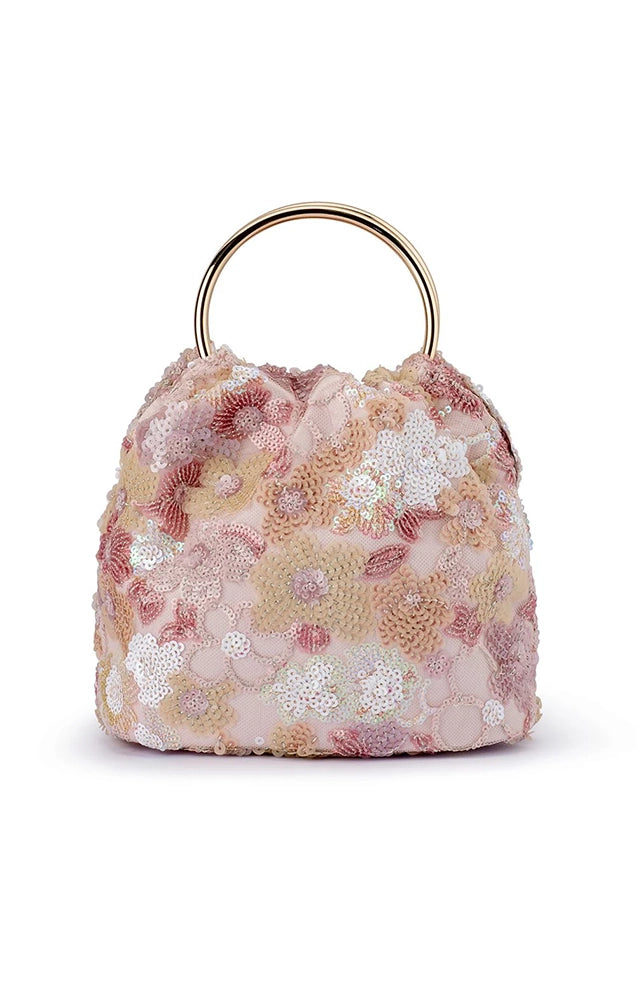 ALFIE FLORAL SEQUIN BAG