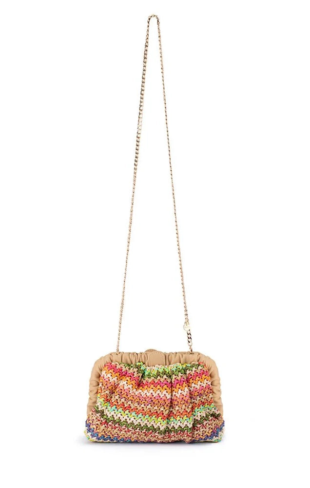 Amalia Petite Gathered Clutch